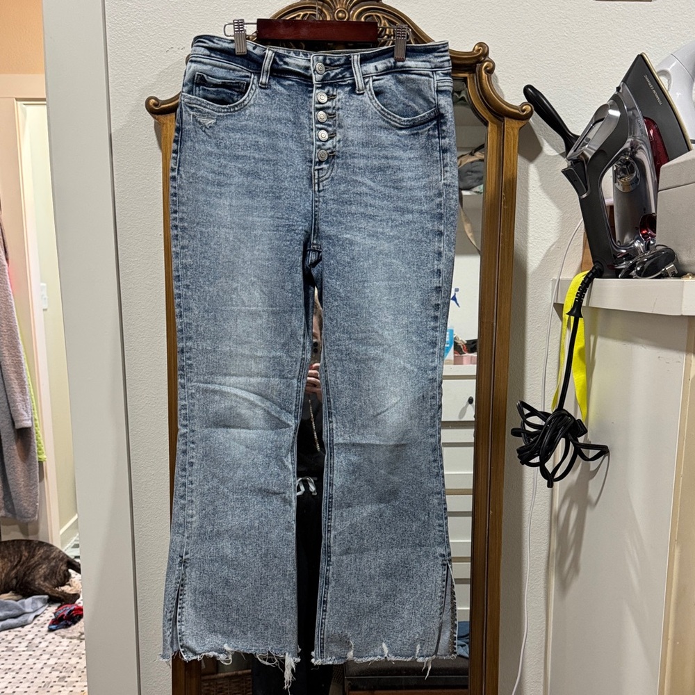 Flying Monkey Light Blue Flare Jeans